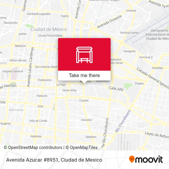 Avenida Azucar #8951 map