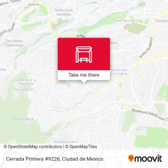 Cerrada Primera #9226 map