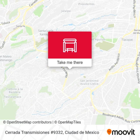 Cerrada Transmisiones #9332 map