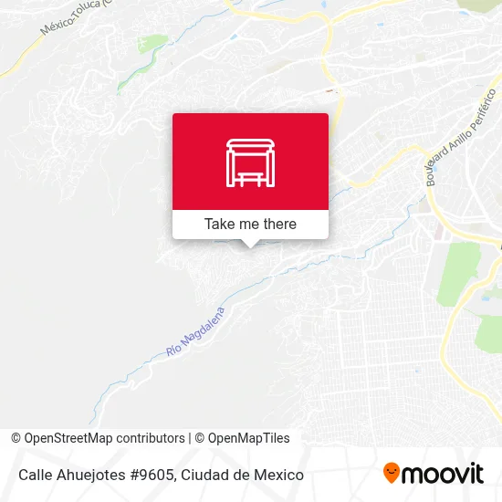 Calle Ahuejotes #9605 map