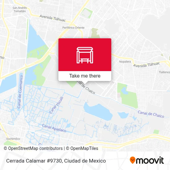 Cerrada Calamar #9730 map