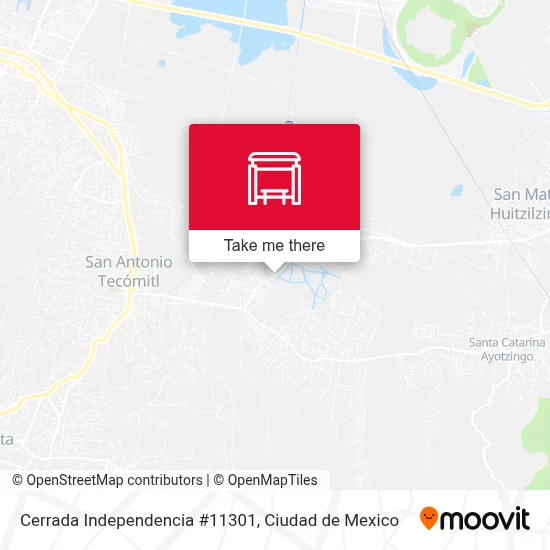 Cerrada Independencia #11301 map