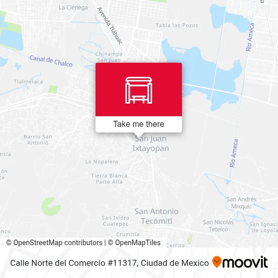 Calle Norte del Comercio #11317 - Rutas, horarios y tarifas