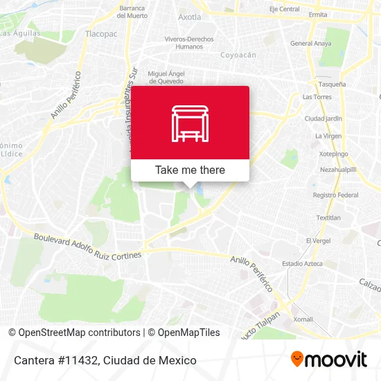 Cantera #11432 map