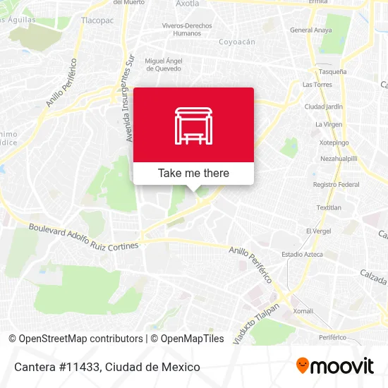 Cantera #11433 map