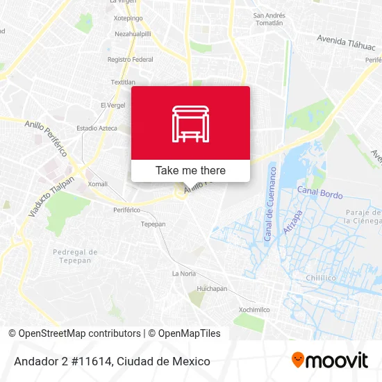 Andador 2 #11614 - Rutas, horarios y tarifas