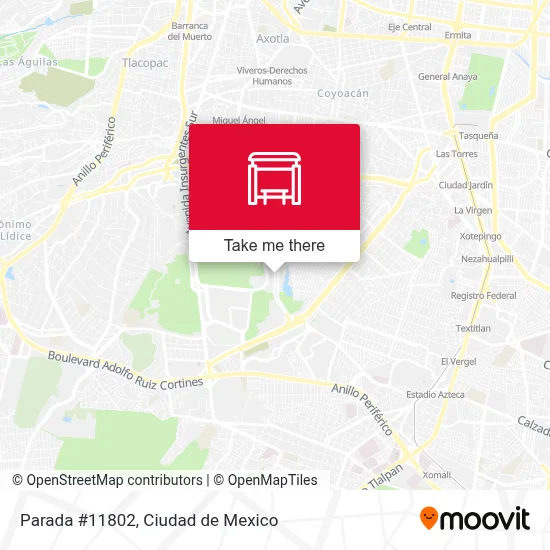 Parada #11802 map
