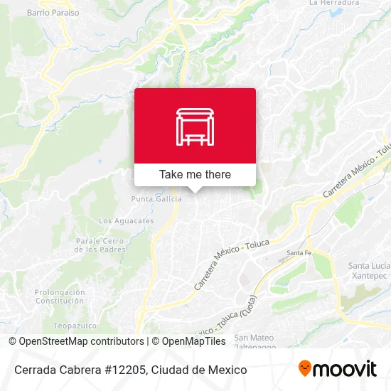 Cerrada Cabrera #12205 map