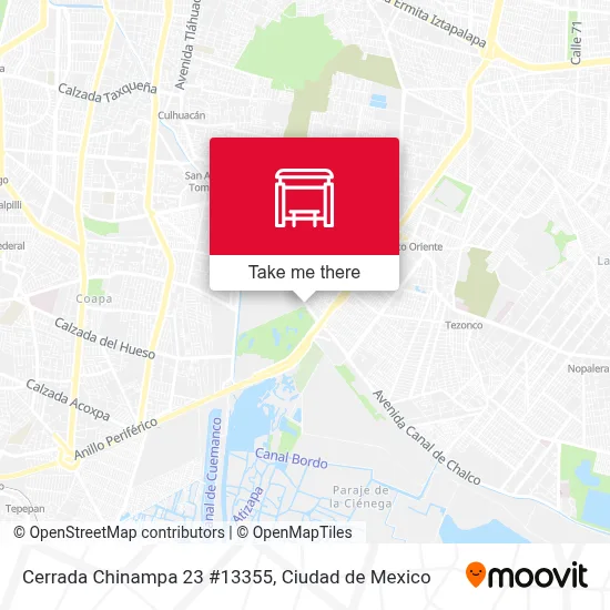 Cerrada Chinampa 23 #13355 map