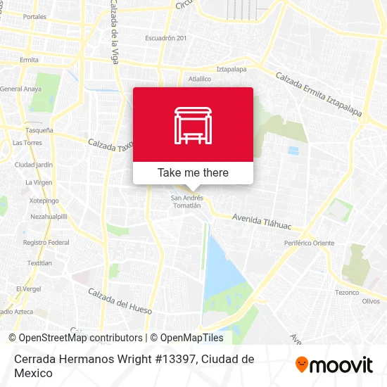 Cerrada Hermanos Wright #13397 map