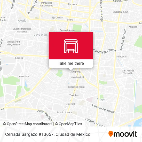 Cerrada Sargazo #13657 map