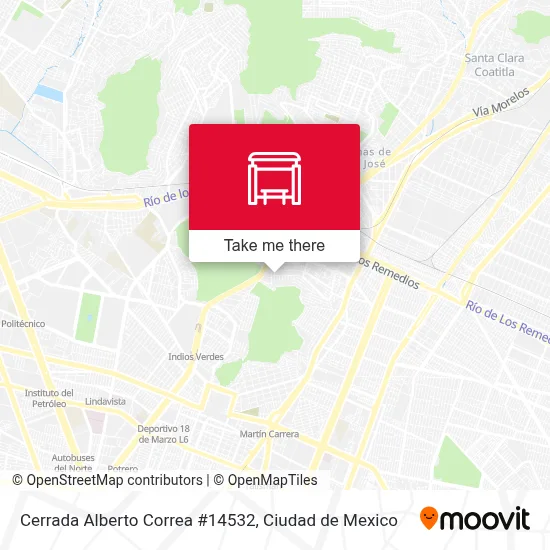 Cerrada Alberto Correa #14532 map