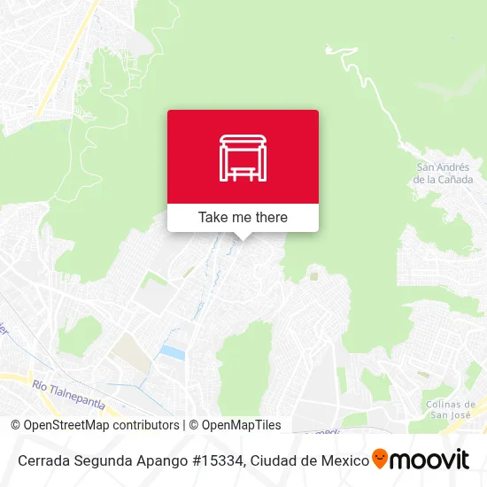 Cerrada Segunda Apango #15334 map