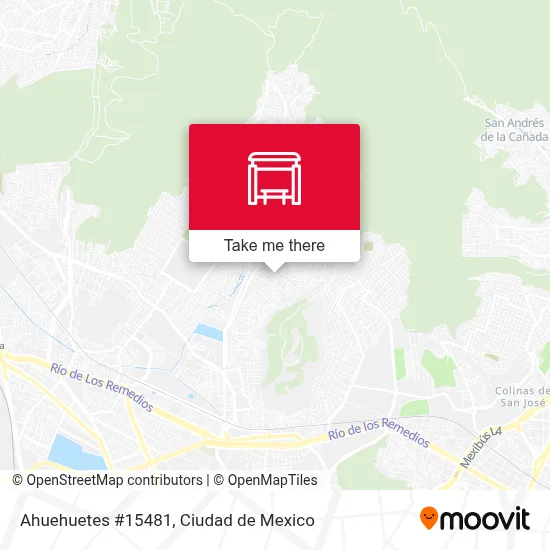 Mapa de Ahuehuetes #15481