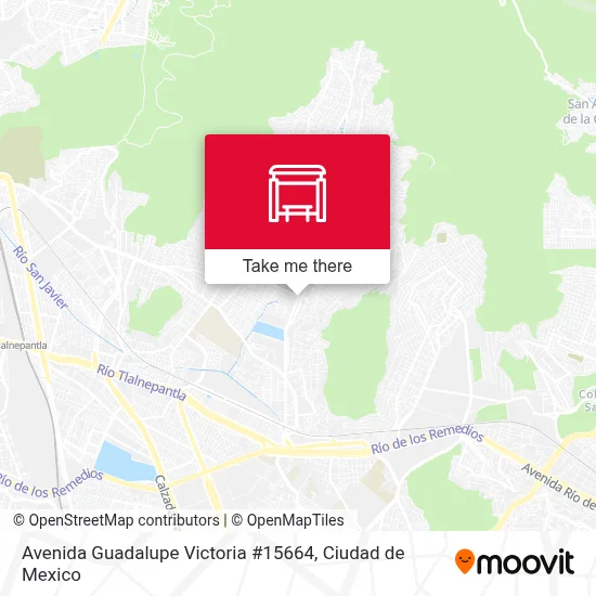 Avenida Guadalupe Victoria #15664 - Rutas, horarios y tarifas