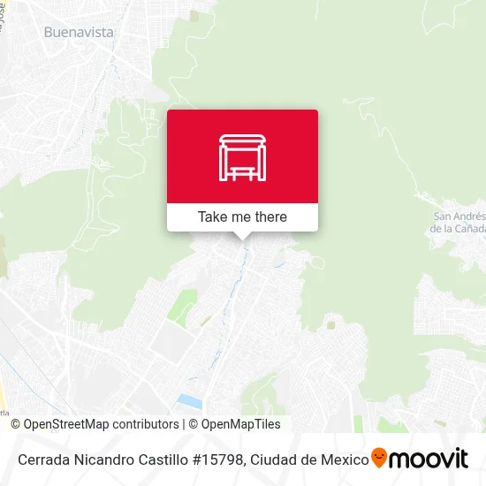 Cerrada Nicandro Castillo #15798 map