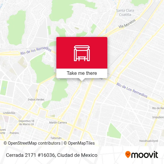 Cerrada 2171 #16036 map