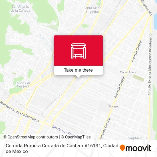 Cerrada Primera Cerrada de Castera #16131 map