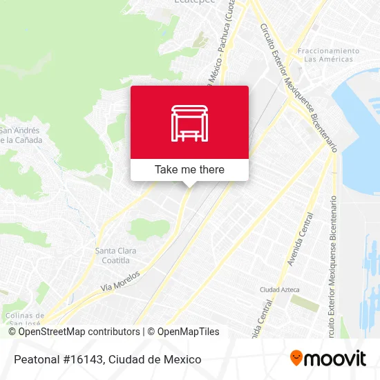 Peatonal #16143 map