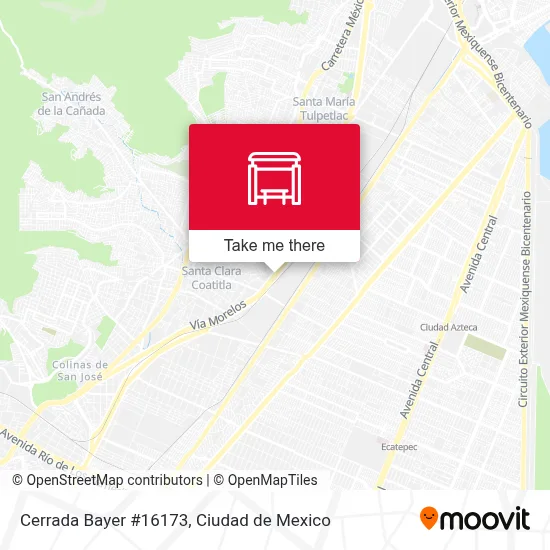 Cerrada Bayer #16173 map
