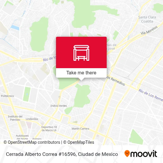Cerrada Alberto Correa #16596 map