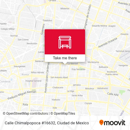 Calle Chimalpopoca #16632 map