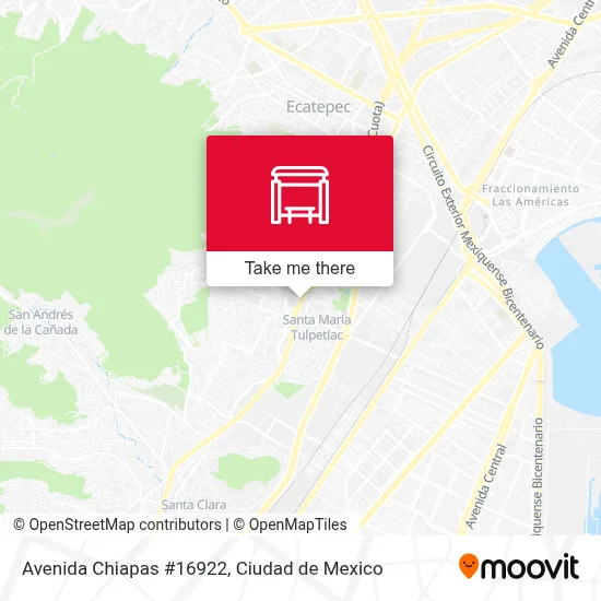 Avenida Chiapas #16922 map