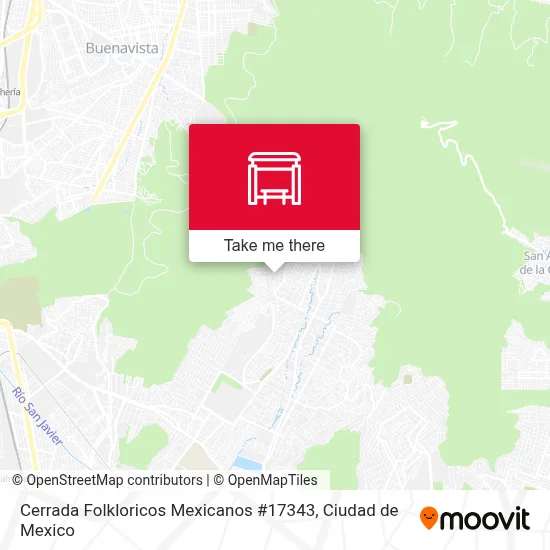 Cerrada Folkloricos Mexicanos #17343 parada - Rutas, horarios y tarifas