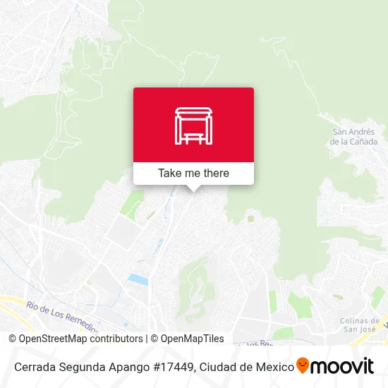 Cerrada Segunda Apango #17449 map