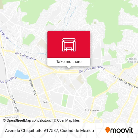 Avenida Chiquihuite #17587 map