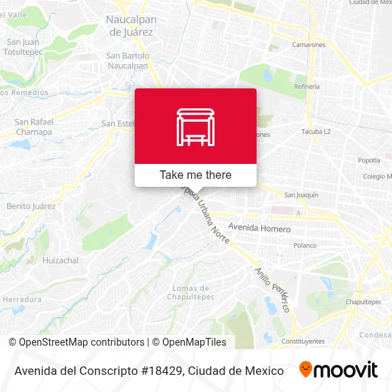 Avenida del Conscripto #18429 map