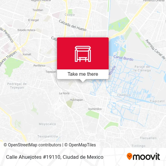 Calle Ahuejotes #19110 map