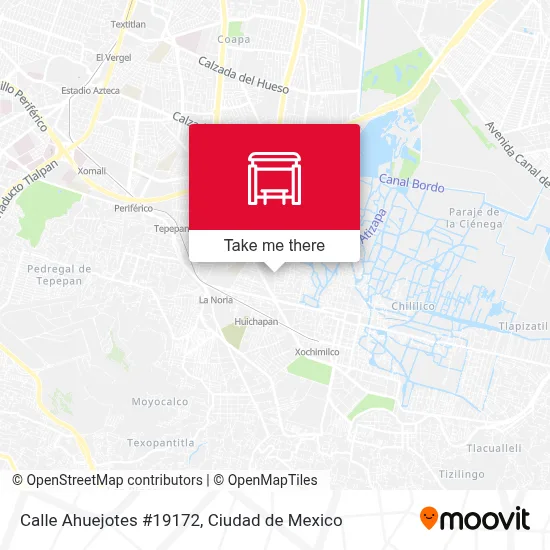 Calle Ahuejotes #19172 map