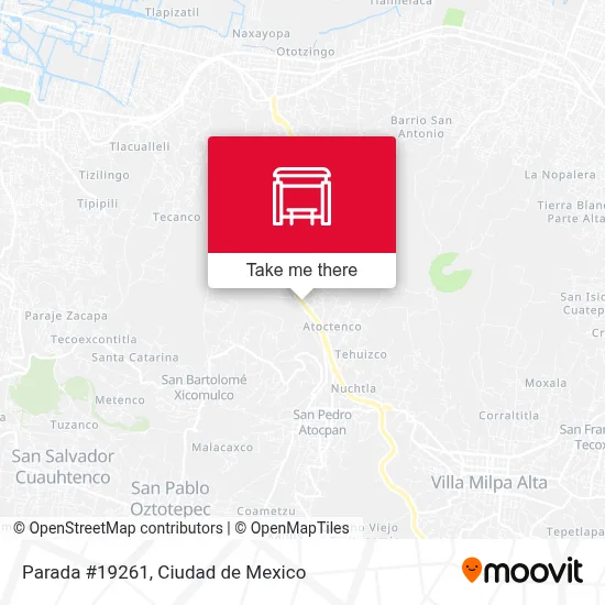 Parada #19261 map