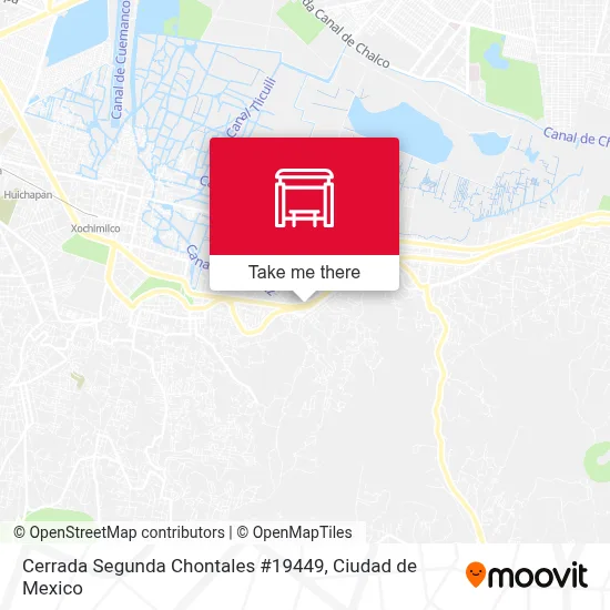 Cerrada Segunda Chontales #19449 map