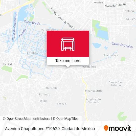 Avenida Chapultepec #19620 map