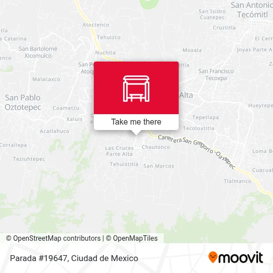 Parada #19647 map