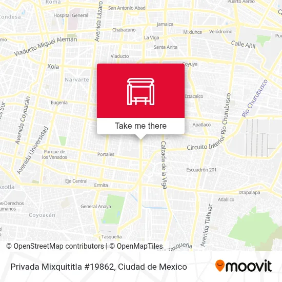 Privada Mixquititla #19862 map