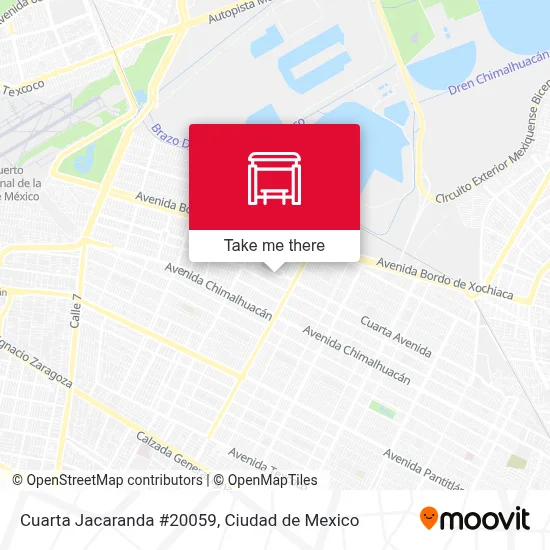 Cuarta Jacaranda #20059 map