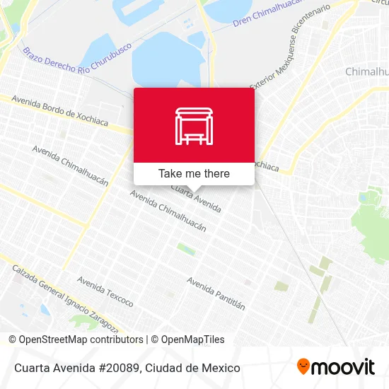 Cuarta Avenida #20089 map