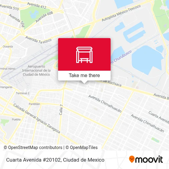 Cuarta Avenida #20102 map