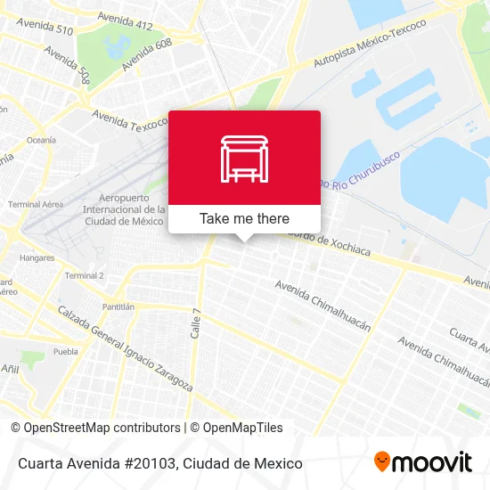 Cuarta Avenida #20103 map