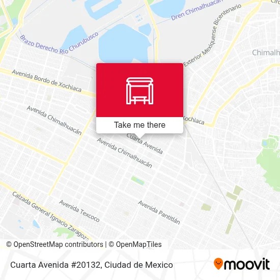 Cuarta Avenida #20132 map