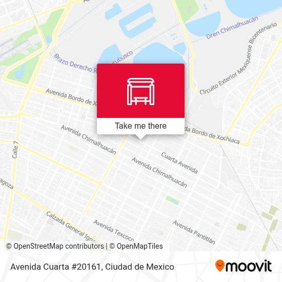 Avenida Cuarta #20161 map