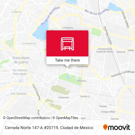 Cerrada Norte 147-A #20719 map