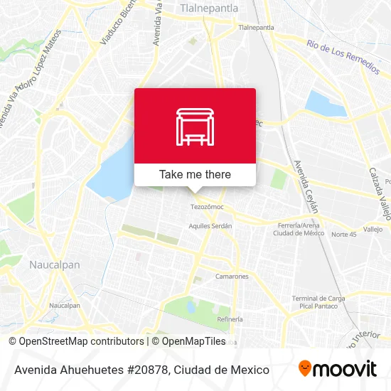 Avenida Ahuehuetes #20878 map