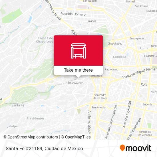 Santa Fe #21189 map