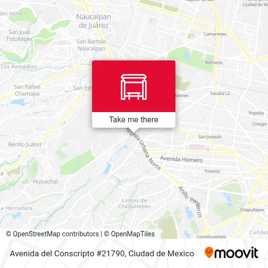 Avenida del Conscripto #21790 map