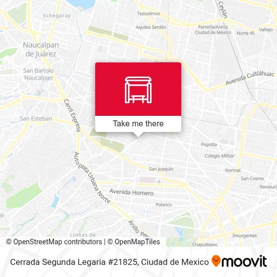 Cerrada Segunda Legaria #21825 map