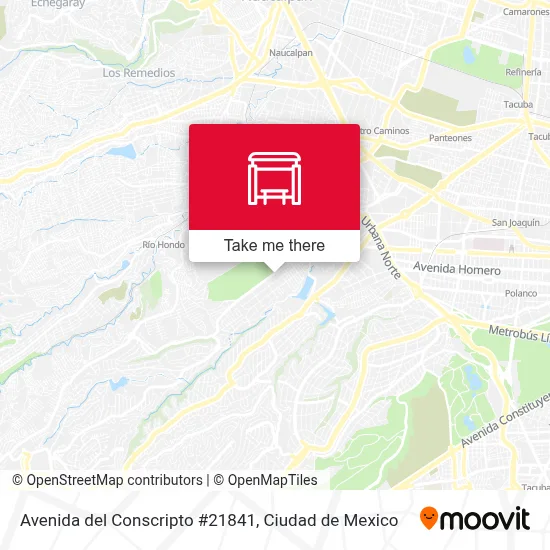 Avenida del Conscripto #21841 map